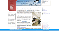 Desktop Screenshot of princeofwalessurgery.co.uk